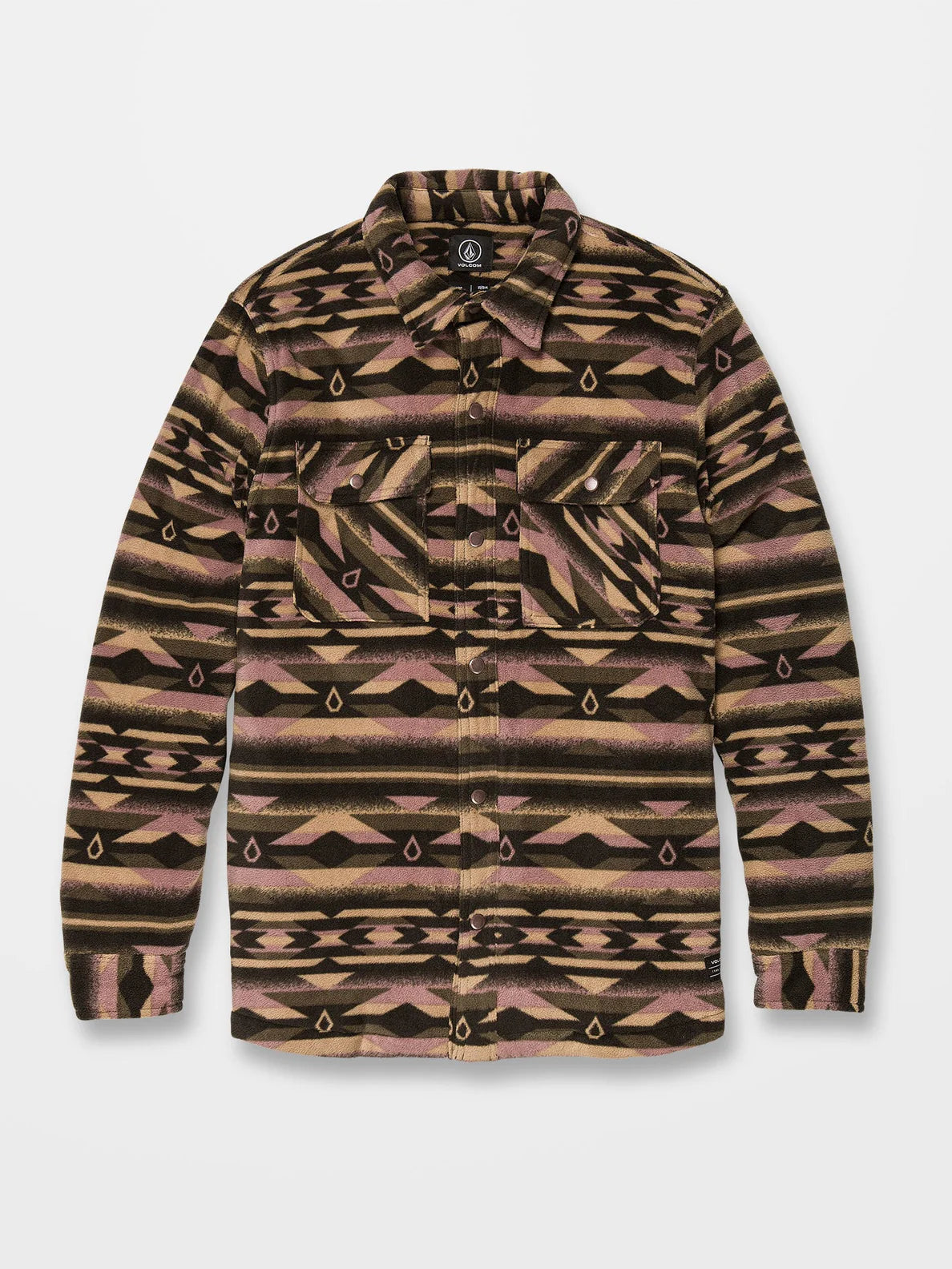 Volcom Bowered Fleece Ls Military