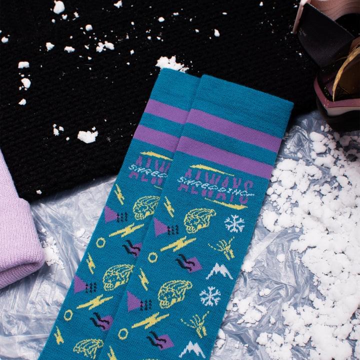 American Socks | American Socks Always Shredding - Snow Socks  | Calcetines, Snowboard, Unisex | 