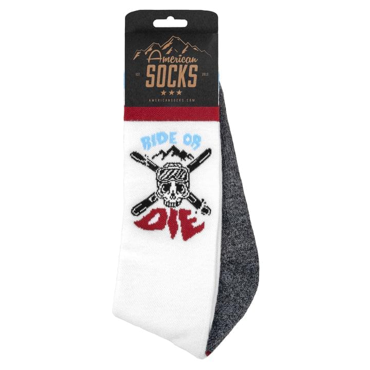 American Socks | American Socks Ride or die - Snow Socks  | Calcetines, Snowboard, Unisex | 