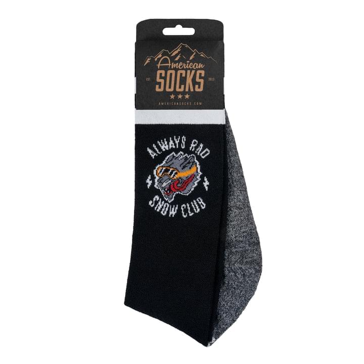 American Socks | American Socks Snow Club - Snow Socks  | Calcetines, Snowboard, Unisex | 