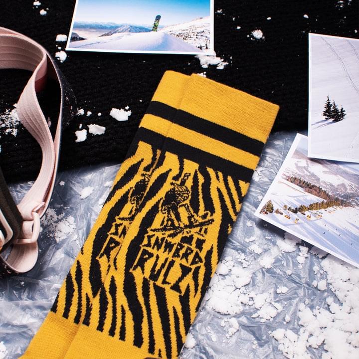 American Socks | American Socks Snowboard Rules - Snow Socks  | Calcetines, Snowboard, Unisex | 