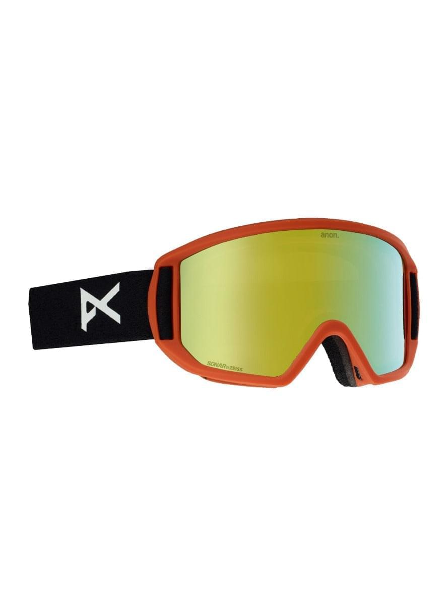 Anon | Anon Relapse Moto / Sonar Bronze (2 Lens)  | Goggles, Men, Snowboard, Unisex | 