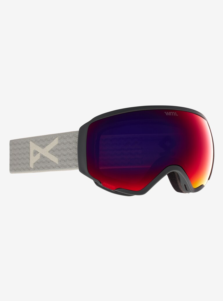 Anon | Anon Wm1 Goggles + Bonus Lens + Mfi Face Mask Gray  | Goggles, Snowboard, Unisex, W21 (fall / Winter 21), Women | 