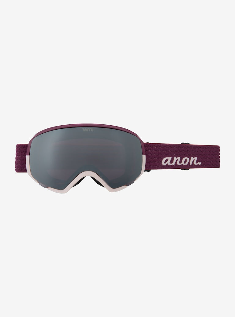 Anon | Anon Wm1 Goggles + Bonus Lens + Mfi Face Mask Purple  | Goggles, Snowboard, Unisex, W21 (fall / Winter 21), Women | 
