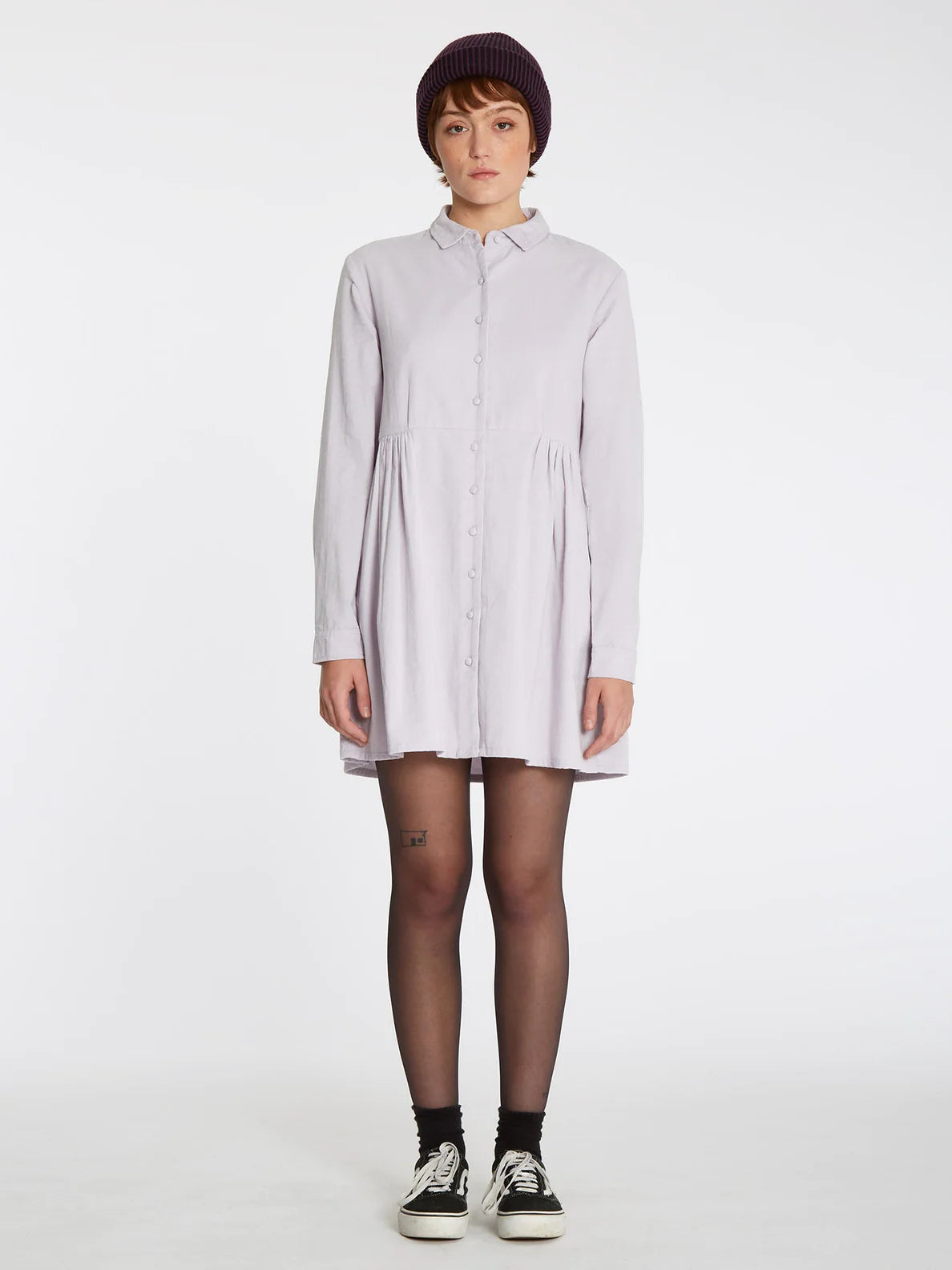 Volcom That's My Cord Dress Lavanda