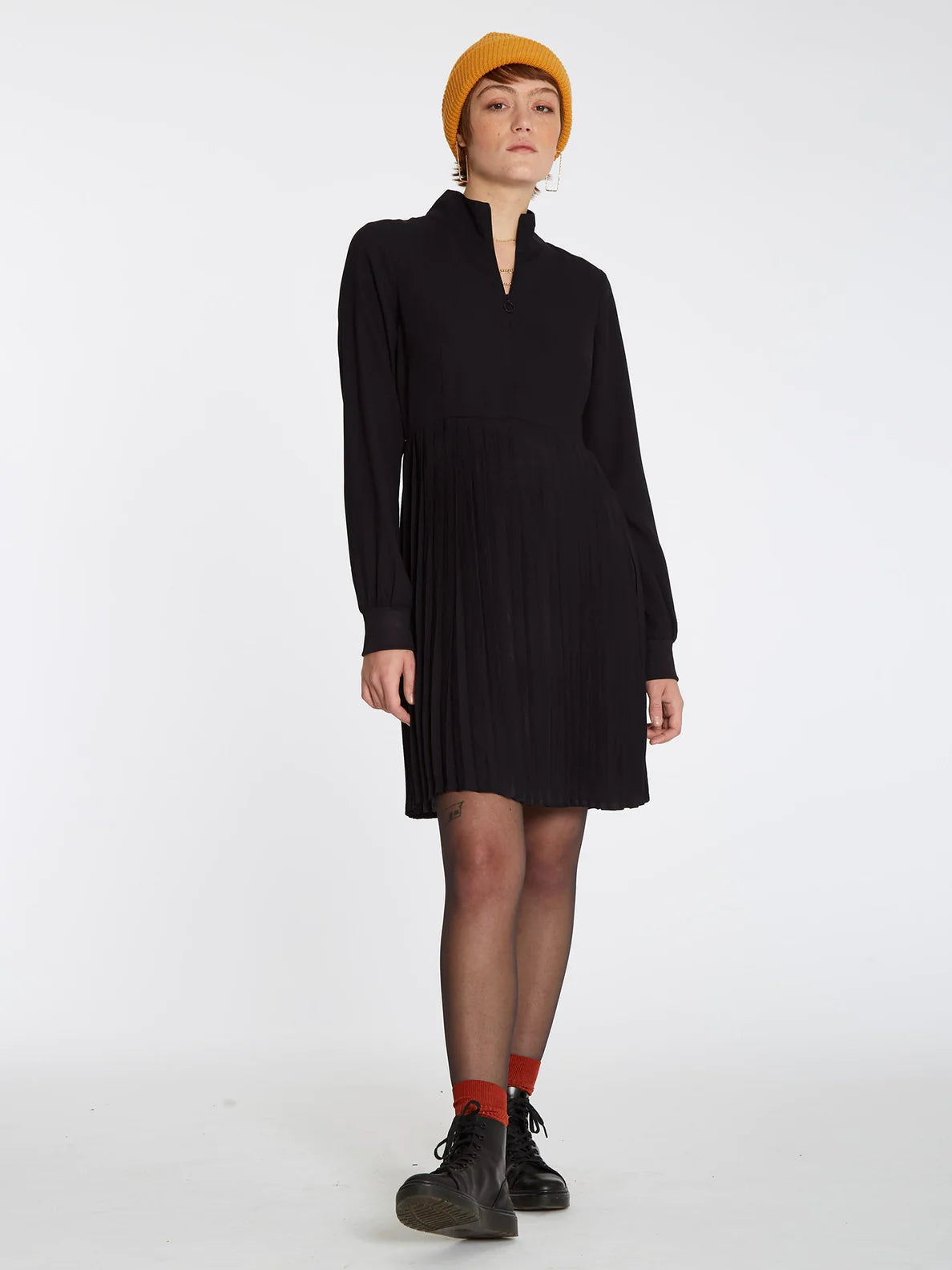 Vestido Volcom Sabilly Dress Black | Vestidos | Volcom Shop | surfdevils.com