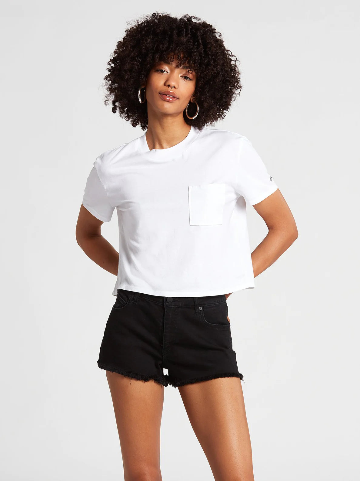 Pantaloncini Volcom Stoney Stretch Premium Wash Neri