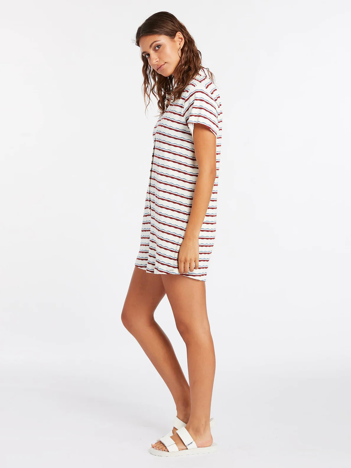 Volcom Coco Ho Romper Star White Jumpsuit