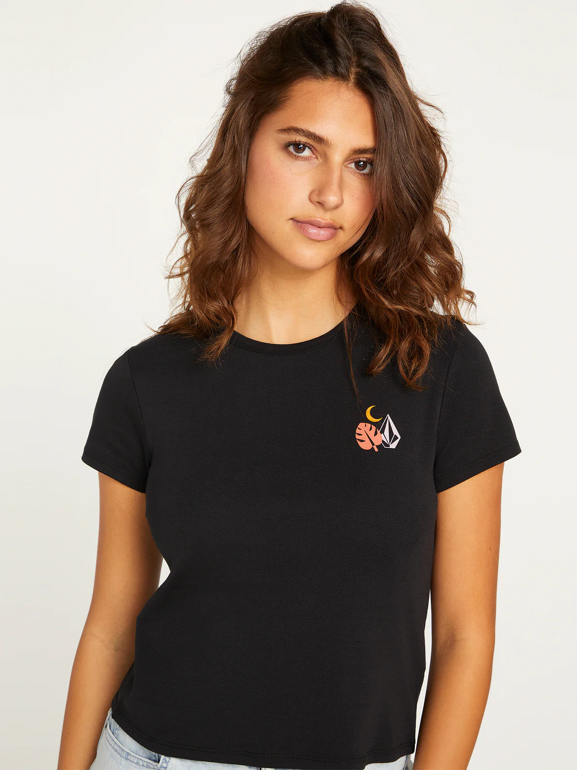 Volcom Mr. Liberty T-Shirt in gebrochenem Weiß