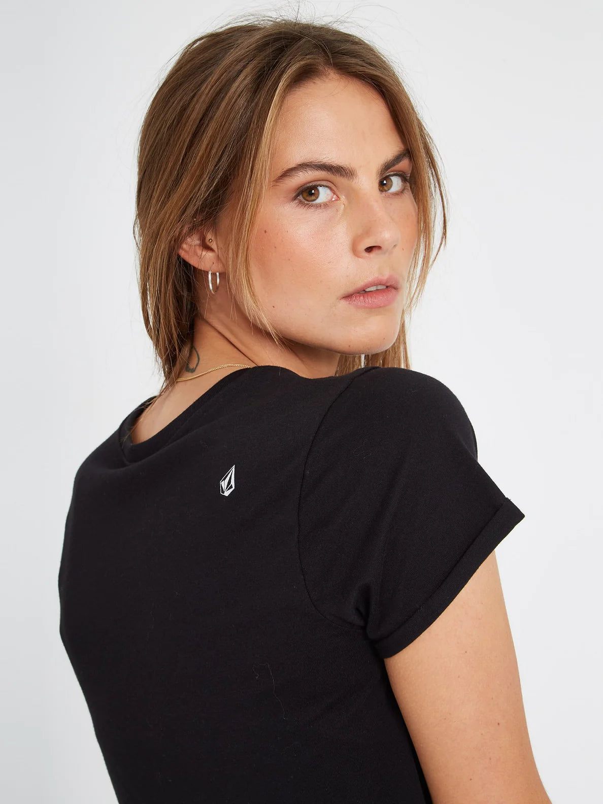 Volcom Radical Daze Black Girl's T-Shirt