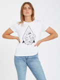 Camiseta Chica Volcom Radical Daze White