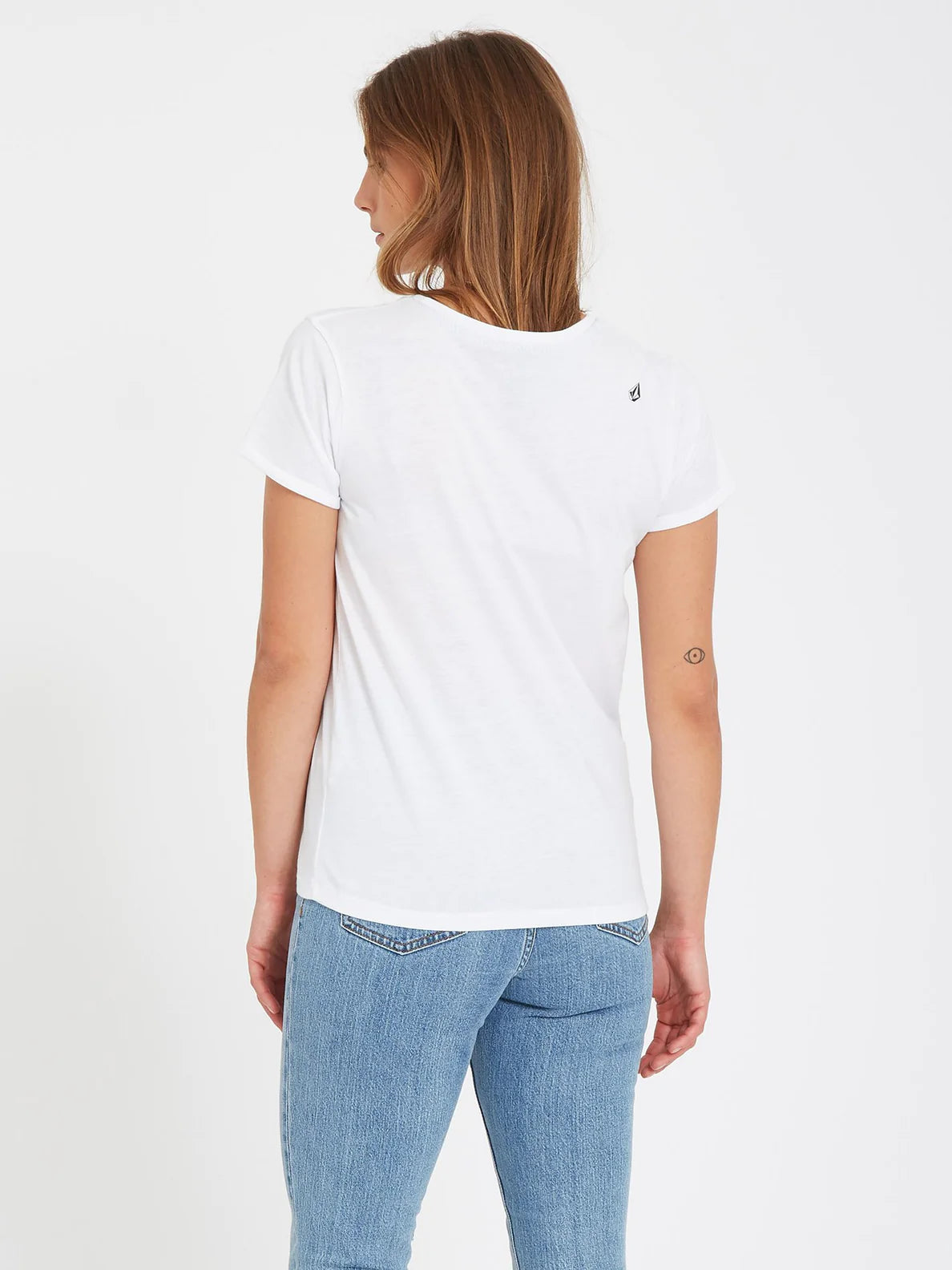 Volcom Radical Daze White Girl's T-Shirt