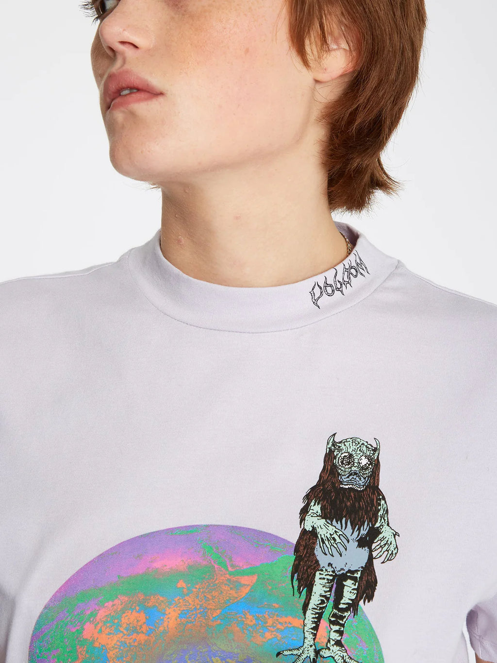 Volcom Chrissie Abbott x French Lavender Girl T-Shirt