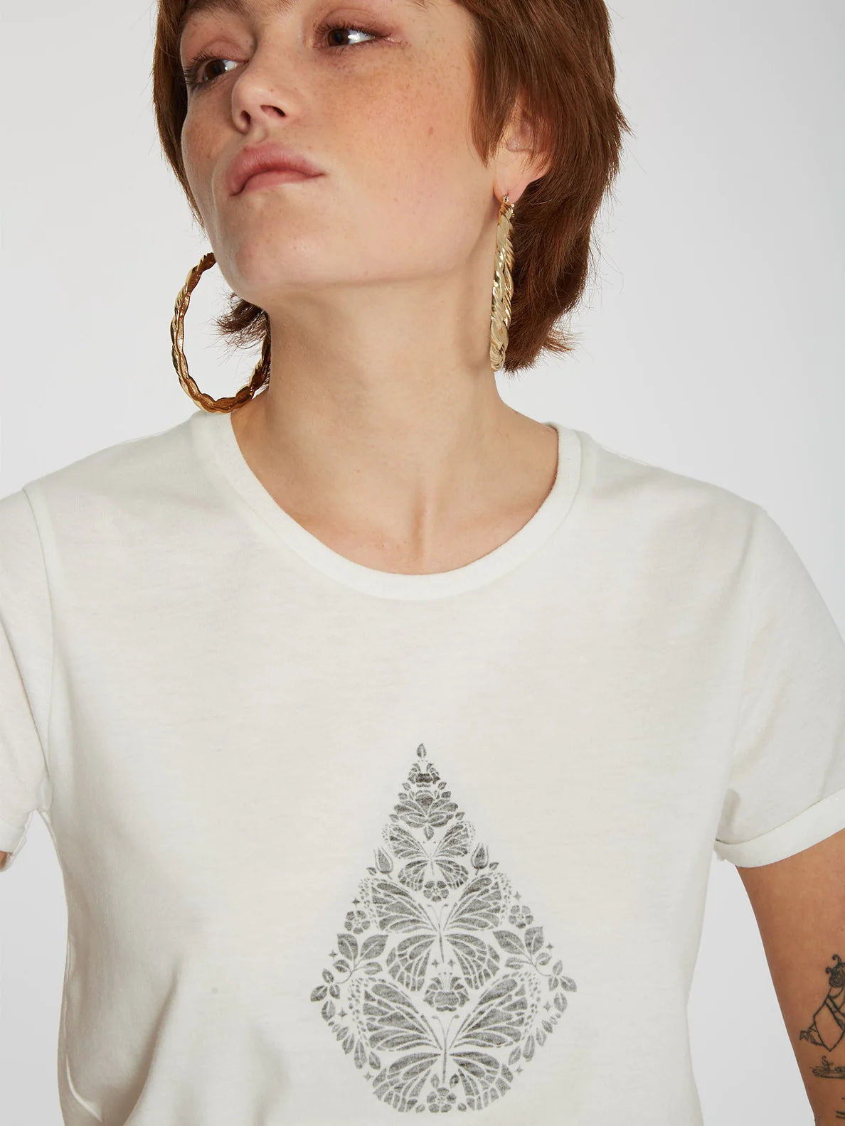 Volcom Radical Daze Tee Star Weißes Mädchen-T-Shirt | Kurzarm-T-Shirts für Damen | Meistverkaufte Produkte | Neue Produkte | Neueste Produkte | Sammlung_Zalando | Volcom-Shop | surfdevils.com