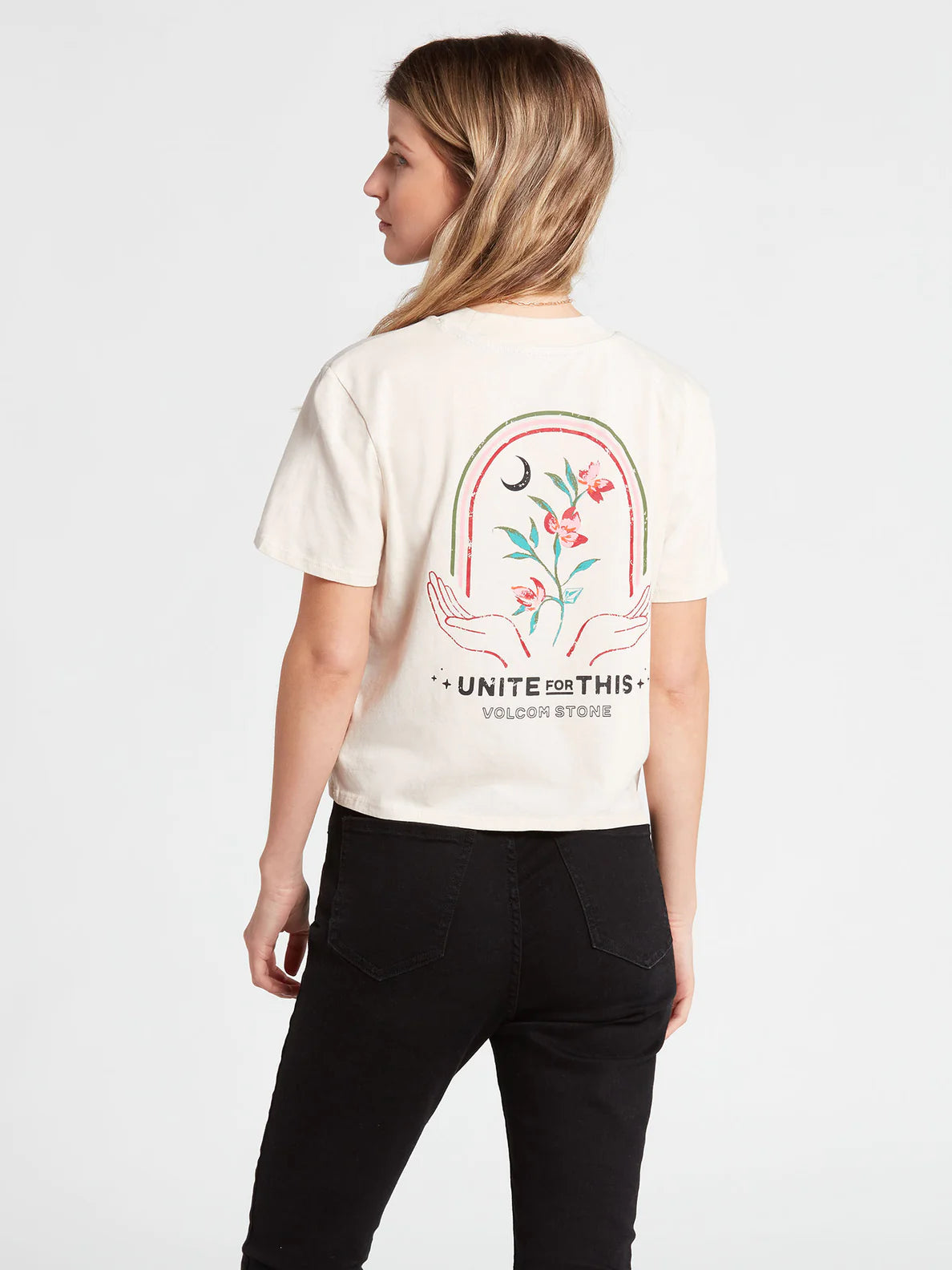 Volcom Pocket Dial Tee Bone Girl T-Shirt