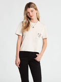 Camiseta Chica Volcom Pocket Dial Tee Bone