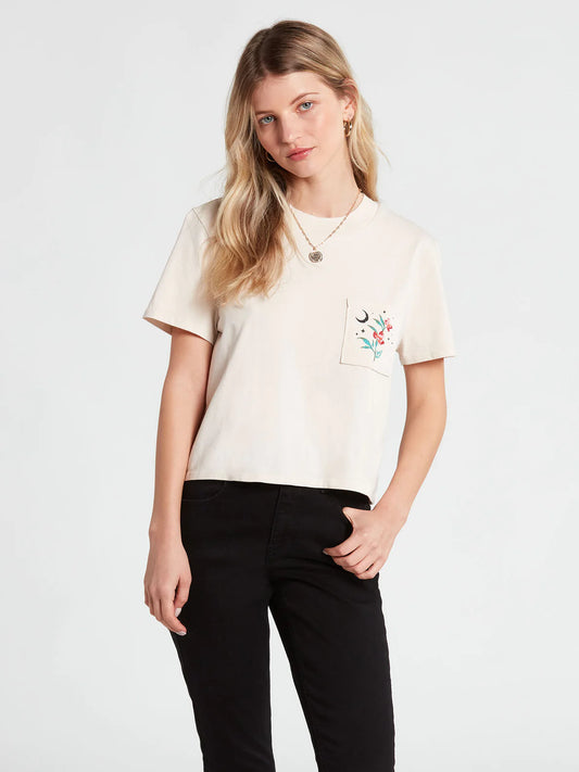 New products | Volcom Pocket Dial Tee Bone Girl's T-Shirt