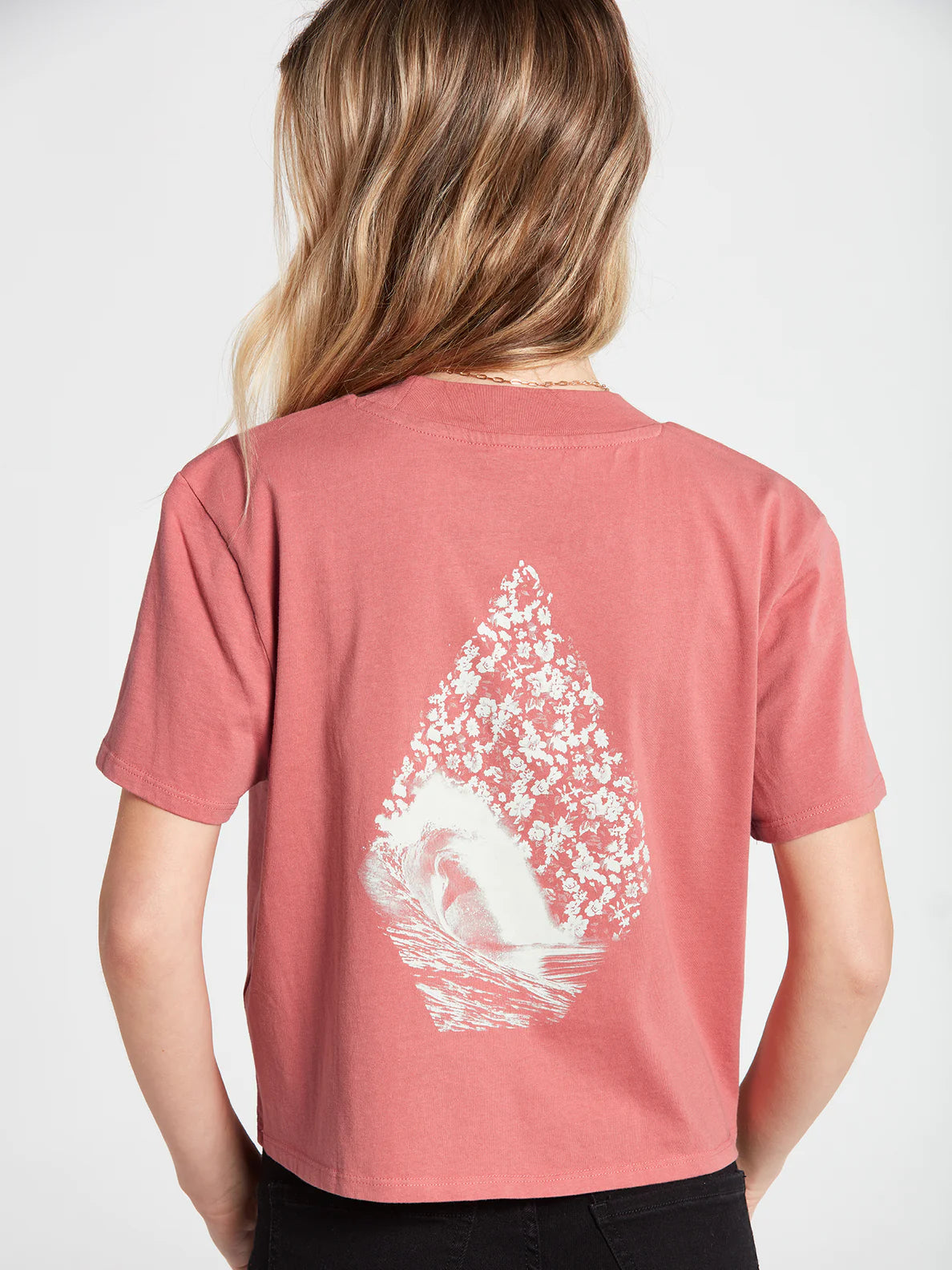 Volcom Pocket Dial Tee Sepia Girl's T-Shirt