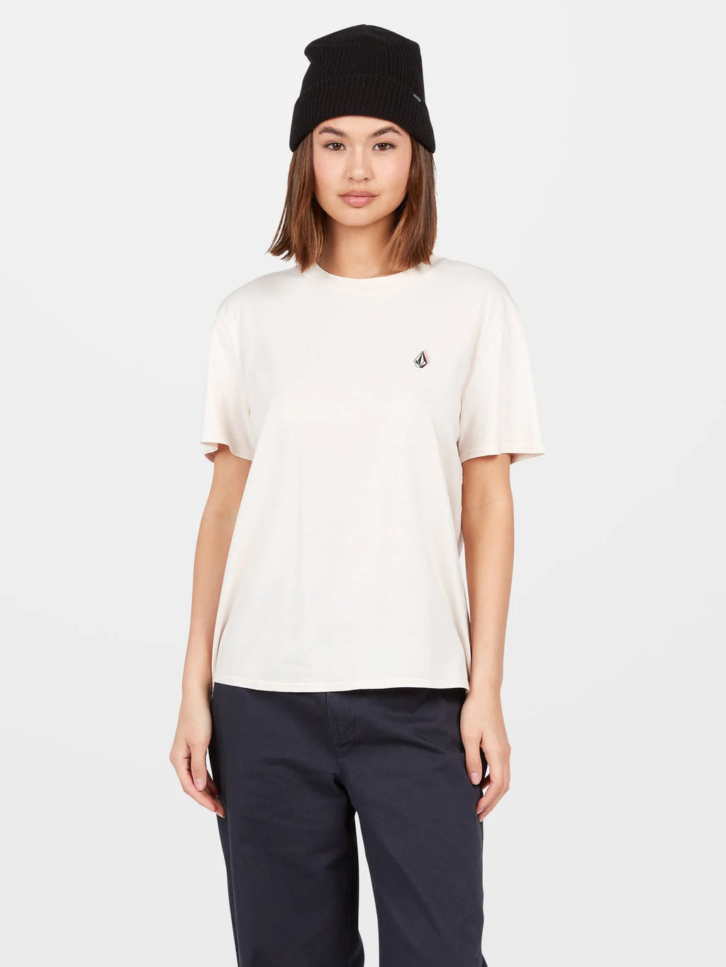 Camiseta Chica Volcom Lock It Up Tee Ash