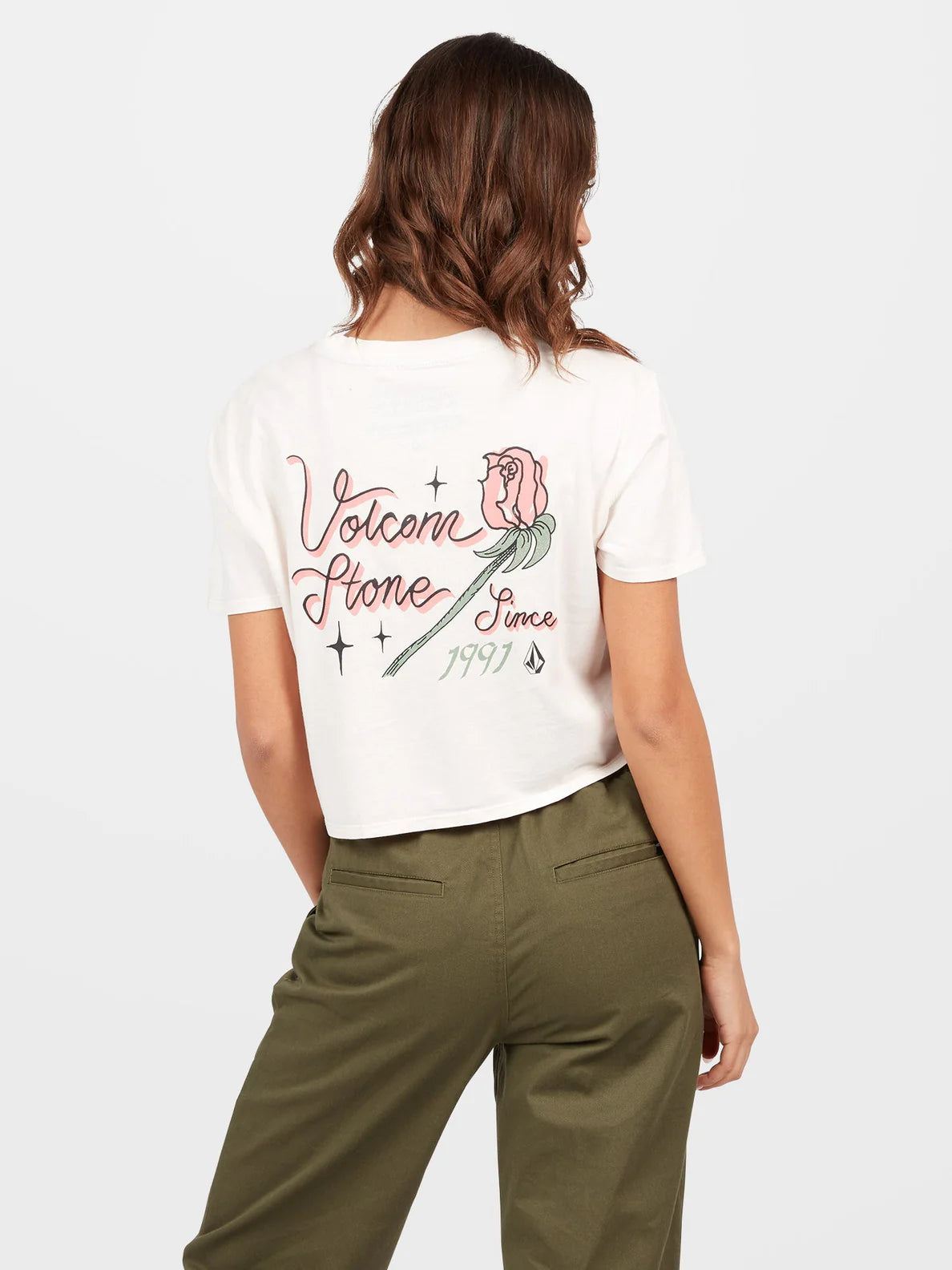 Camiseta Chica Volcom Enternet Tee Ash | surfdevils.com