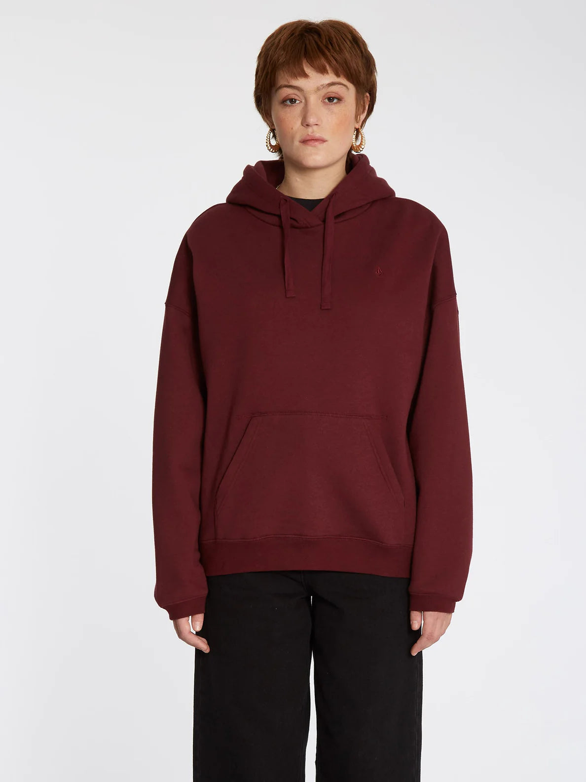 Sudadera Volcom Stone Heart II Hoodie Burgundy