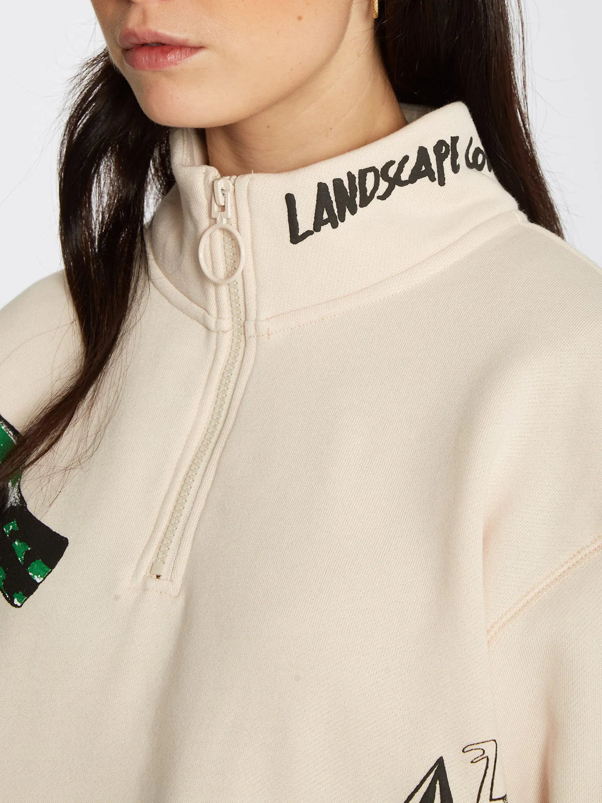 Sudadera Chica Volcom Bob Mollema Sand