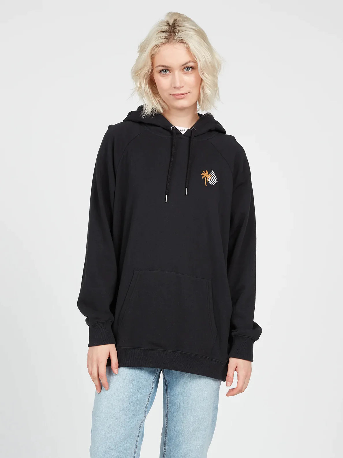 Sudadera Chica Volcom Truly Stocked BF Pullover Black