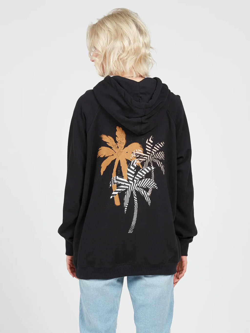 Sudadera Chica Volcom Truly Stocked BF Pullover Black