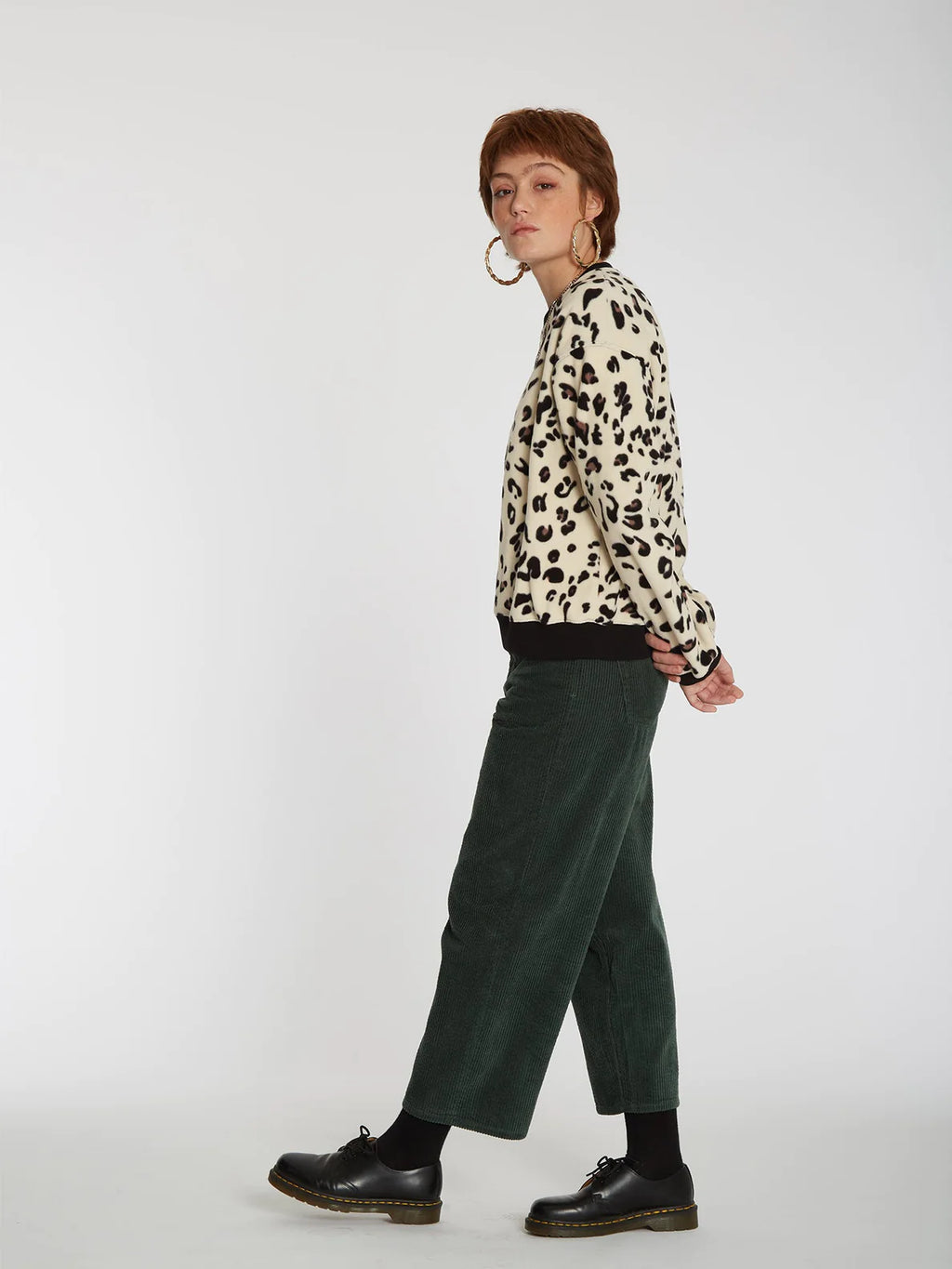 Felpa da donna Volcom Error 101 Crew Sabbia