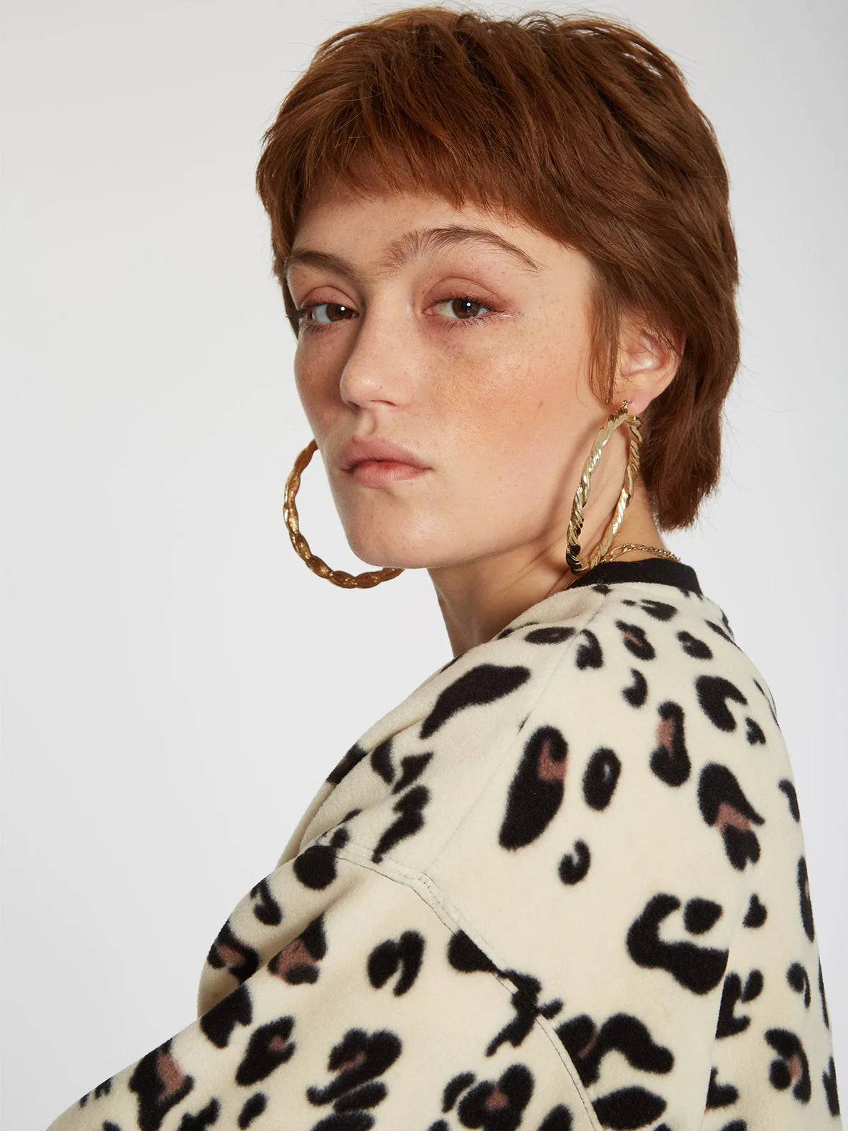 Felpa da donna Volcom Error 101 Crew Sabbia