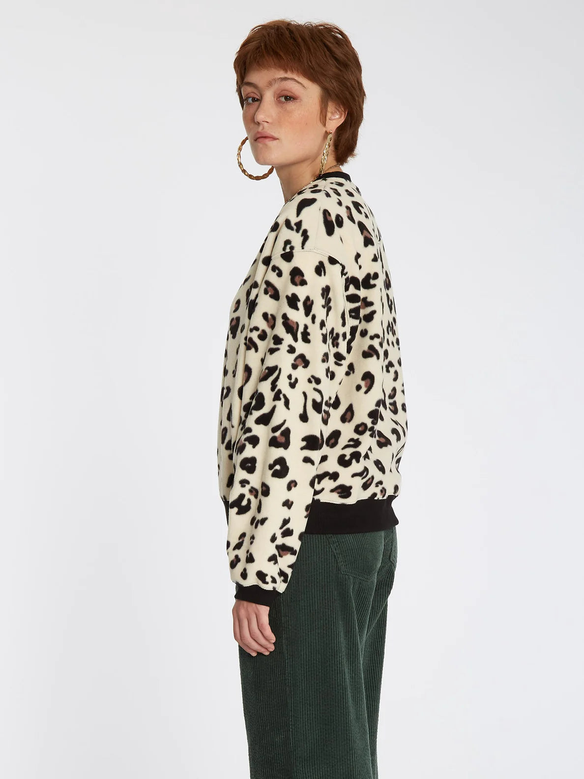 Felpa da donna Volcom Error 101 Crew Sabbia