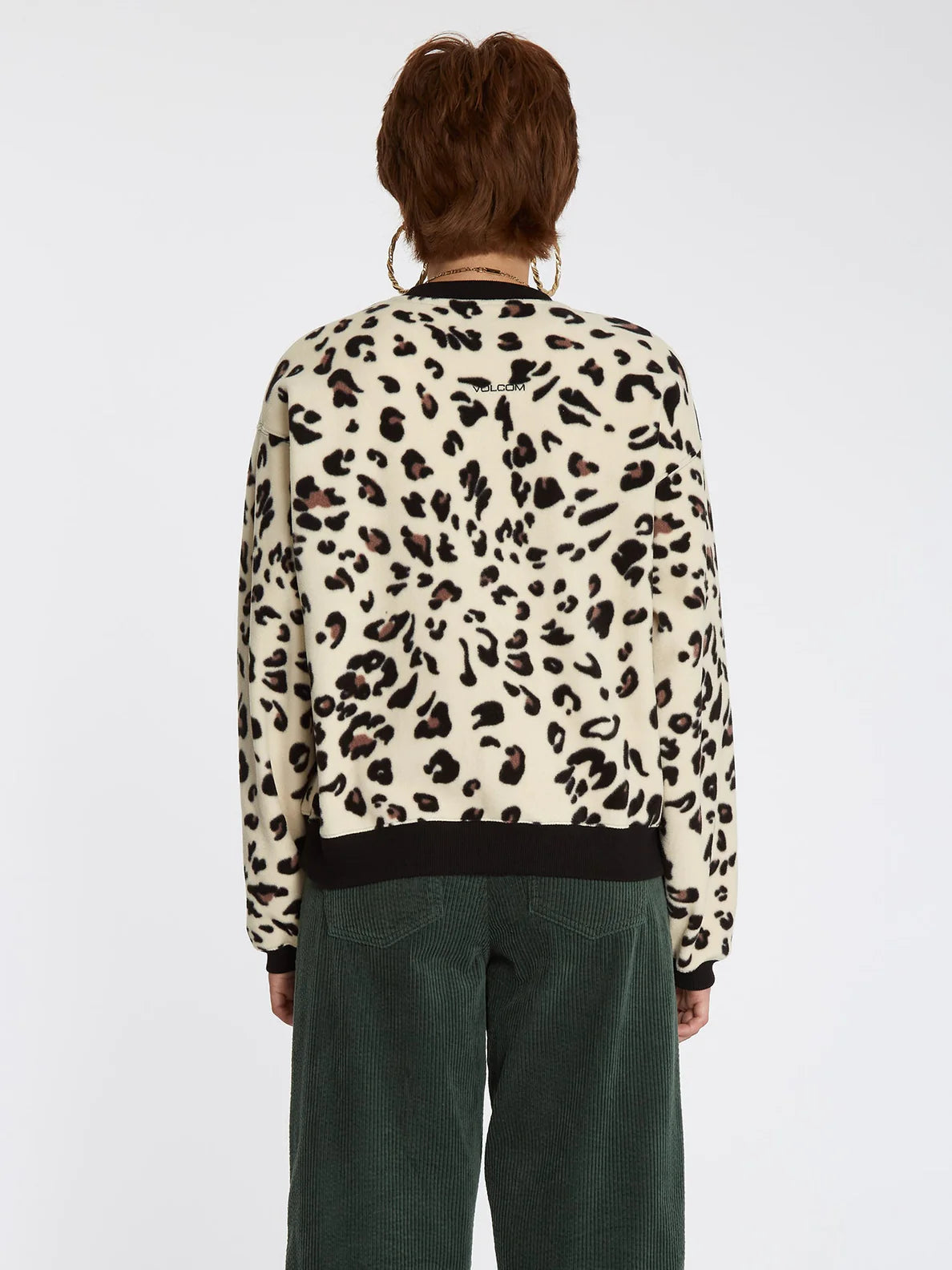 Felpa da donna Volcom Error 101 Crew Sabbia