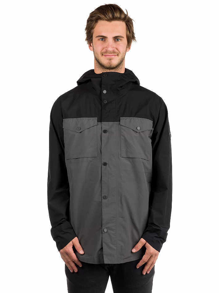 Burton | BURTON GORE-TEX PACKRITE SHACKET JACKET TRUE BLACK/PAVEMENT  | Chaquetas Nieve Hombre, Men, Snowboard | 