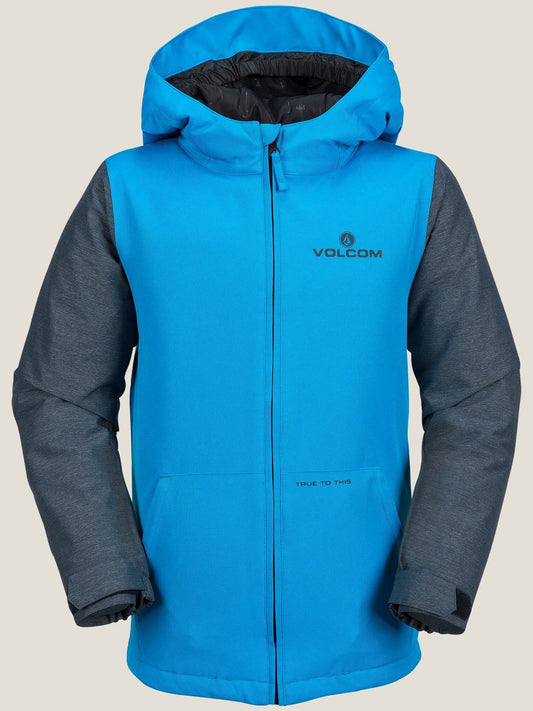 Volcom | Boys' Selkirk Ins Snowboard Jacket Blue  | Chaquetas Nieve Niño, Snowboard, Unisex, Youth | 