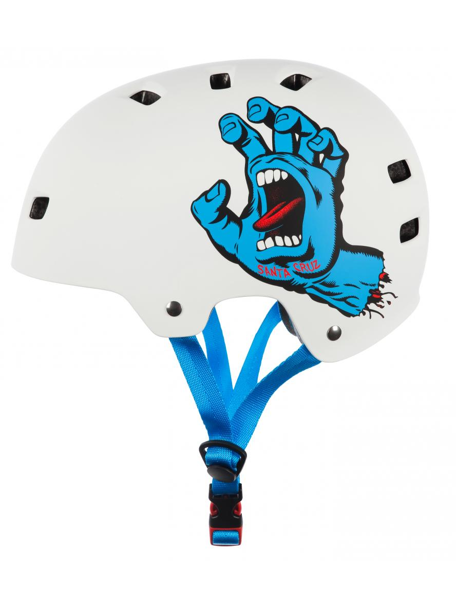 Casco Bullet x Santa Cruz Helmet Matt White