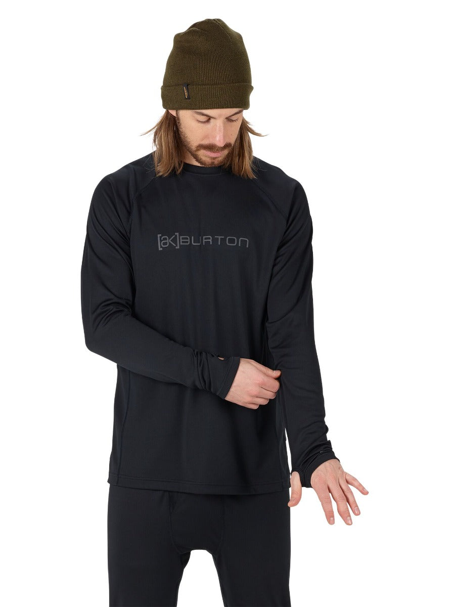 Burton | Burton AK Power Grid Crew True Black  | Men, Ropa Termica, Snowboard | 