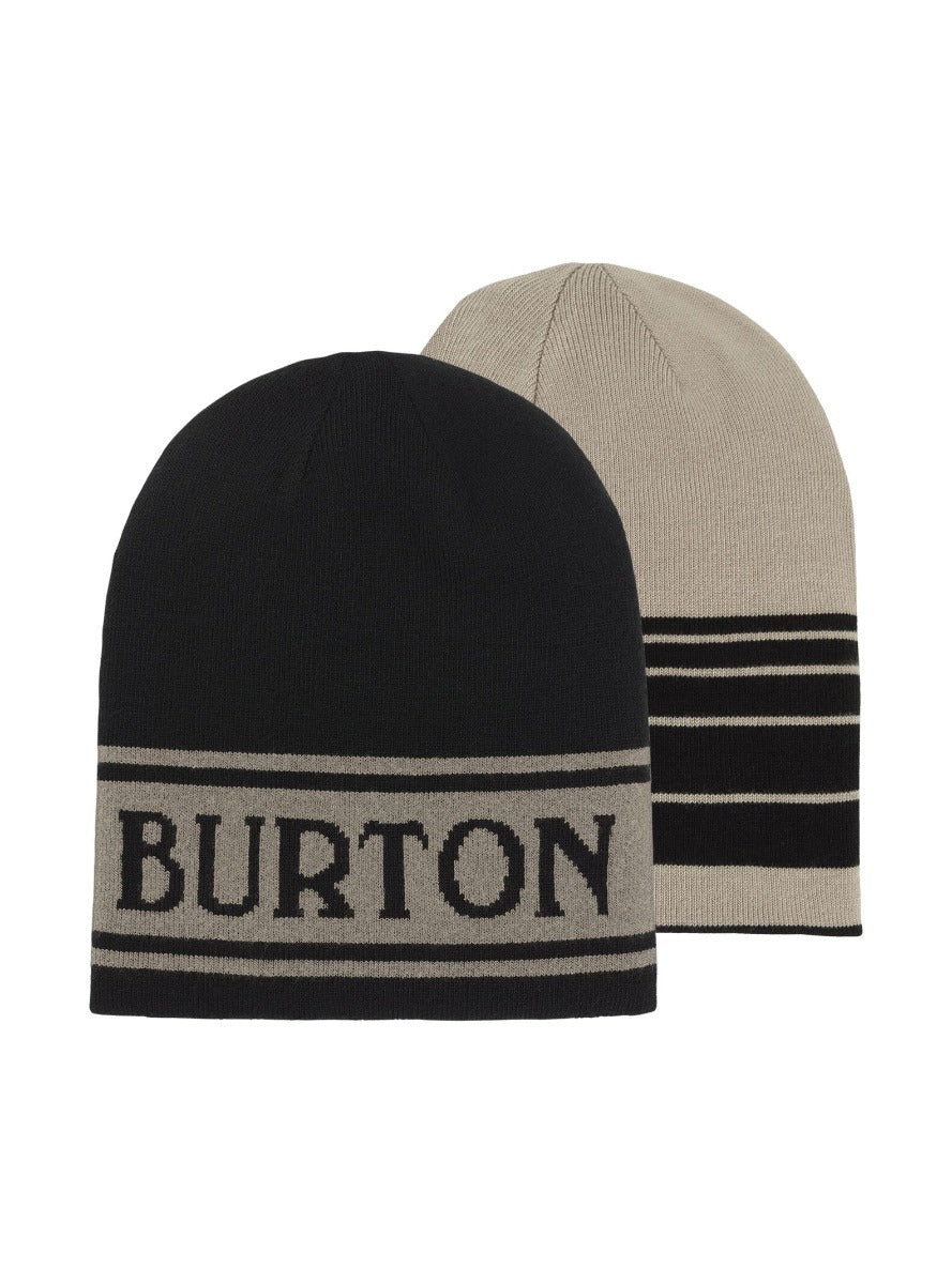 Burton | Burton Billboard Reversible Beanie True Black / Iron Gray  | Accesorios, Gorros, Men | 