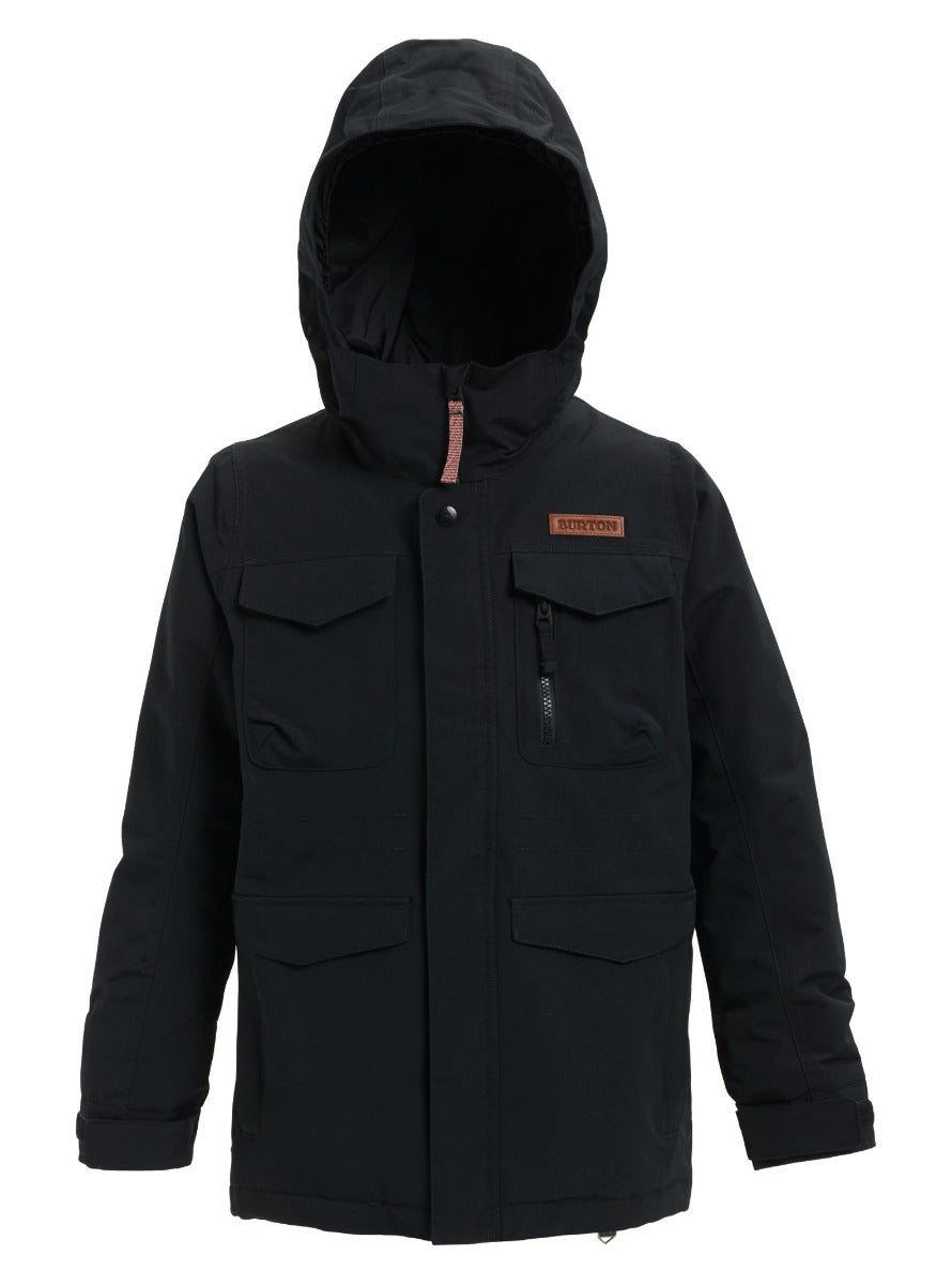 Burton | Burton Boys Covert Jacket True Black  | Chaquetas Nieve Niño, Snowboard, Unisex, Youth | 