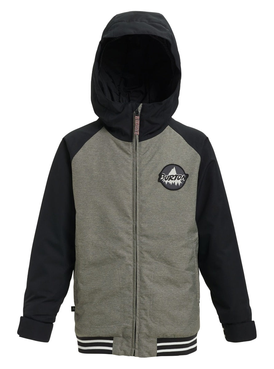 Burton | Burton Boys Gameday Jacket Heather Bog / True Black  | Chaquetas Nieve Niño, Snowboard, Unisex, Youth | 