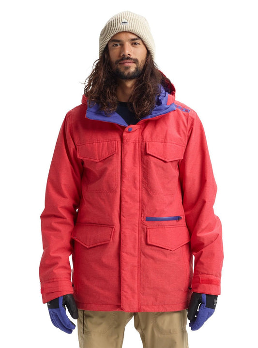 Burton | Burton Covert Jacket FLAME SCARLET RPSTP  | Chaquetas Nieve Hombre, Men, Snowboard, Unisex | 