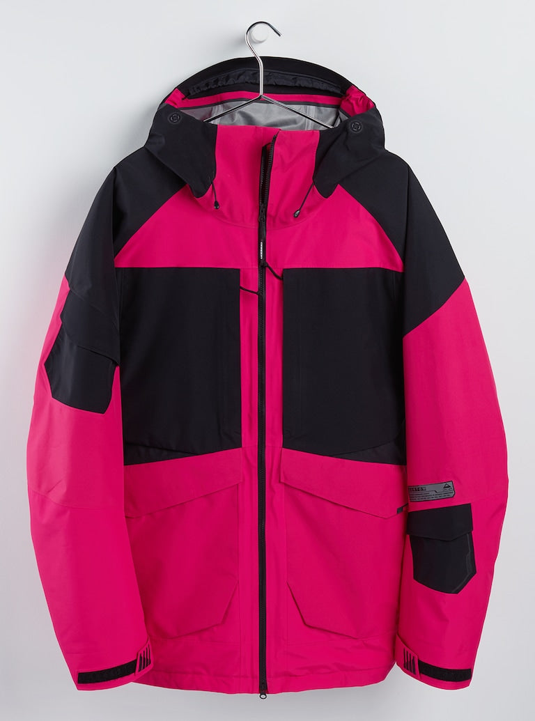 Burton Gore-tex 2l Banshey Jacket Punchy Pink / Black | Snowboard Gore-Tex | surfdevils.com