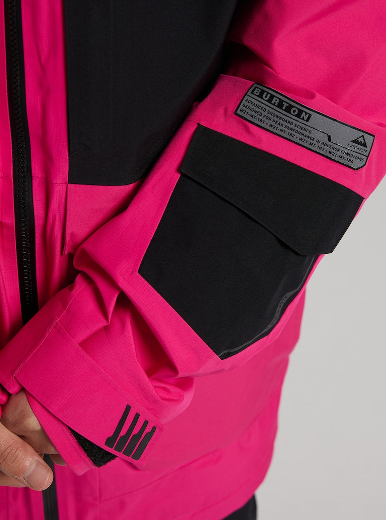 Burton | Burton Gore-tex 2l Banshey Jacket Punchy Pink / Black  | Chaquetas Nieve Hombre, Men, Snowboard, Unisex | 