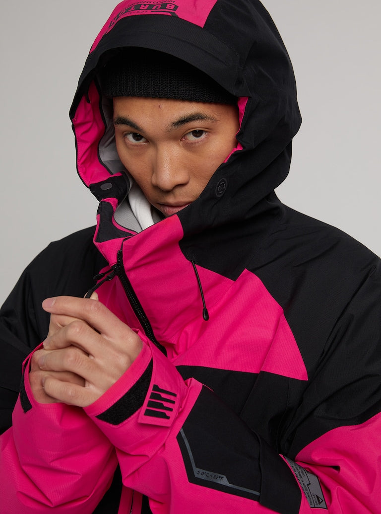 Burton | Burton Gore-tex 2l Banshey Jacket Punchy Pink / Black  | Chaquetas Nieve Hombre, Men, Snowboard, Unisex | 
