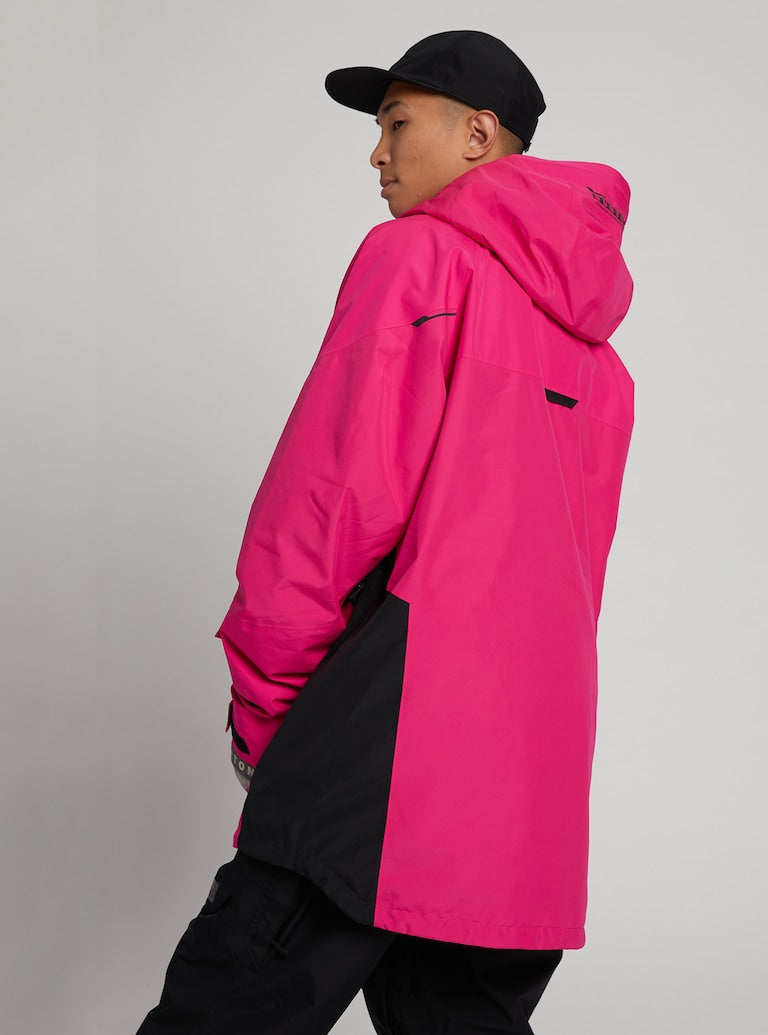 Burton | Burton Gore-tex Banshey Anorak Jacket Punchy Pink / True Black  | Chaquetas Nieve Hombre, Men, Snowboard, Unisex | 