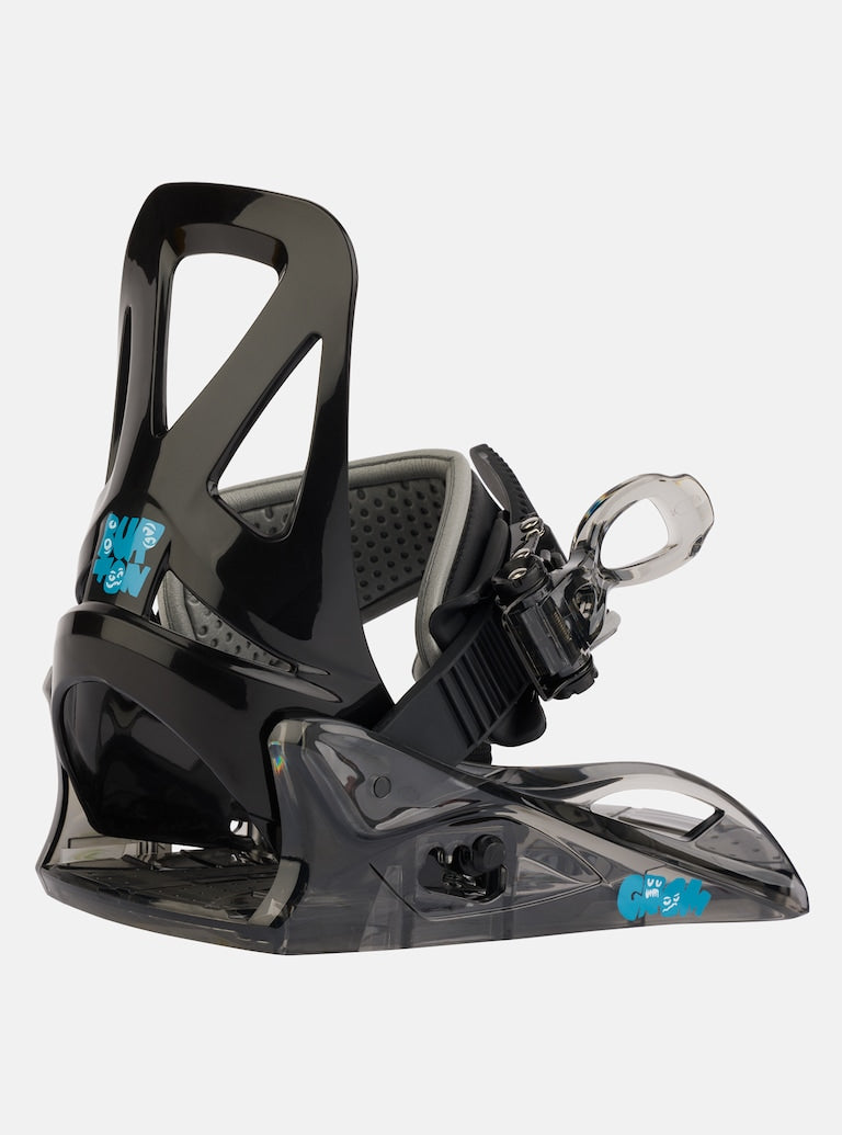 Burton | Burton Kids' Grom Disc Snowboard Bindings Black  | Fijaciones, Snowboard, Youth | 