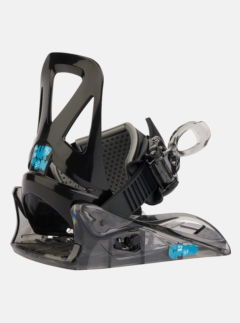 Burton | Burton Kids' Mini Grom Disc Snowboard Bindings Black  | Fijaciones, Men, Snowboard | 