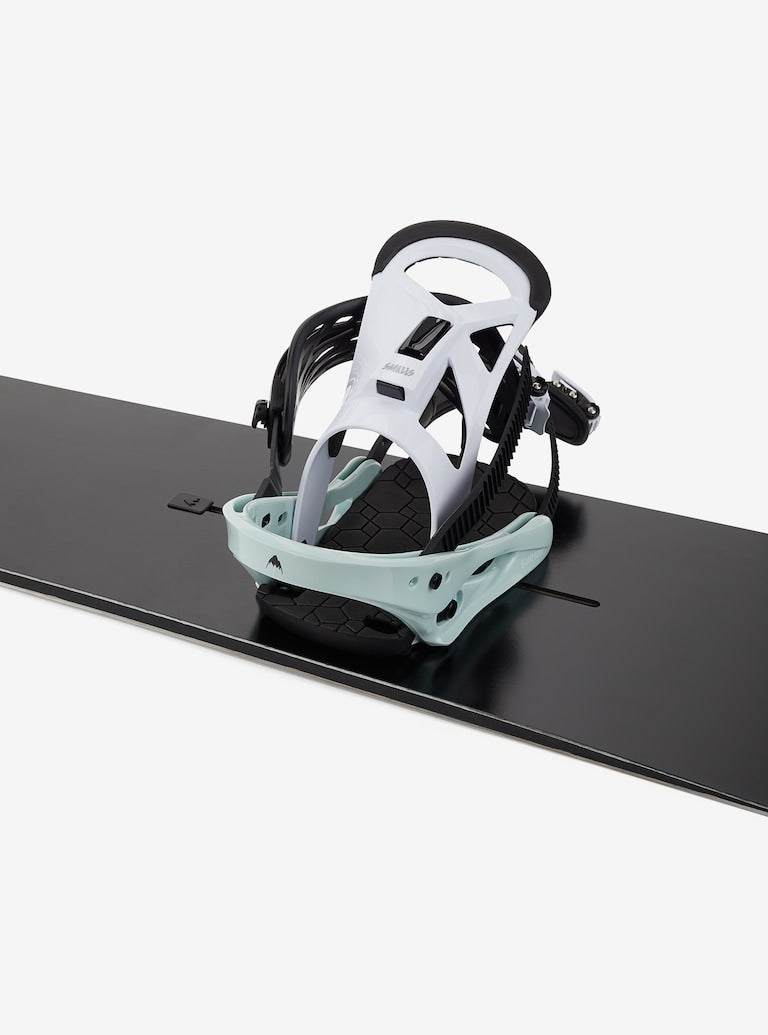 Burton Kids' Smalls Re:flex Snowboard Bindings Neo-mint / White | Burton Snowboards | Fijaciones de snowboard | Snowboard Shop | surfdevils.com