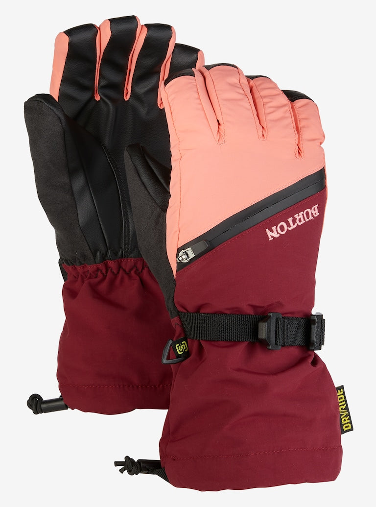 Burton | Burton Kids' Vent Gloves Mulled Berry / Georgia Peach  | Guantes, Snowboard, Youth | 