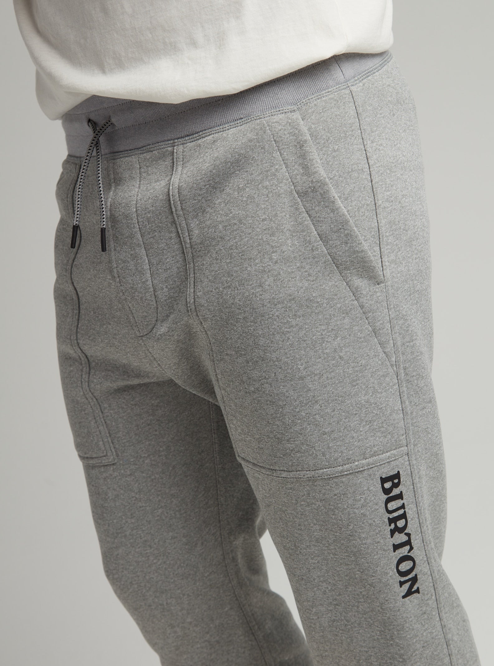 Burton | Burton Men's Burton Oak Fleece Pants Gray Heather  | 15/07/2022, Men, Ropa, Snowboard, Sudaderas, Sudaderas Snowboard | 