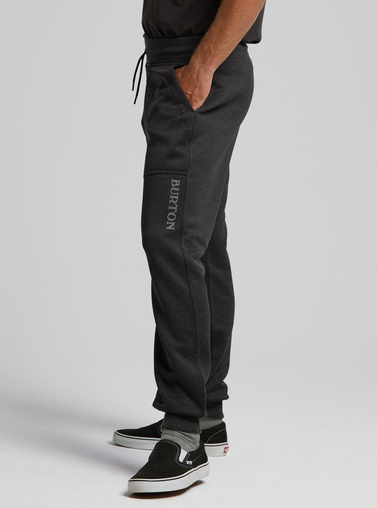Burton | Burton Men's Burton Oak Fleece Pants True Black Heather  | 15/07/2022, Men, Ropa, Snowboard, Sudaderas, Sudaderas Snowboard | 